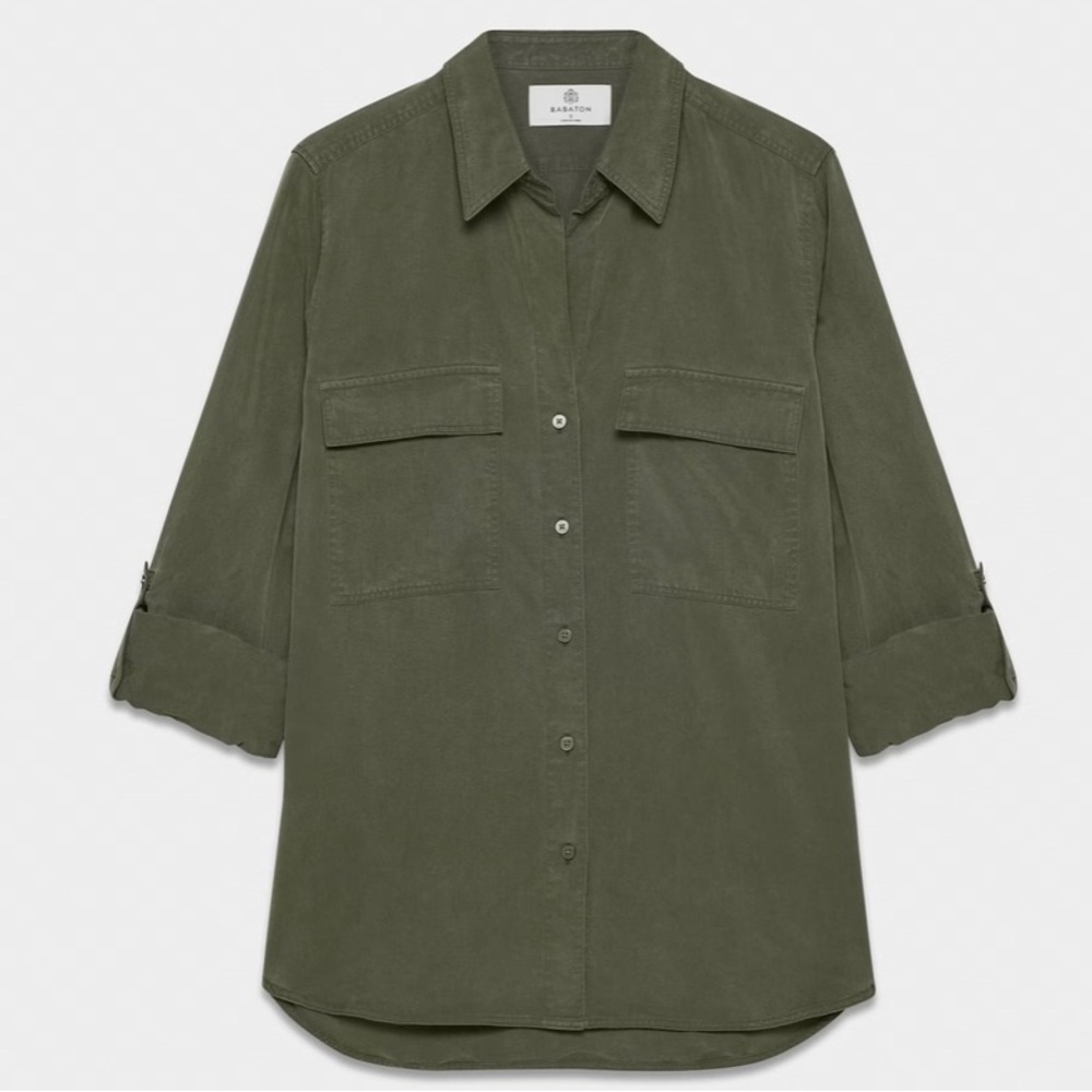 ARITZIA BABATON Utility Shirt Size Small